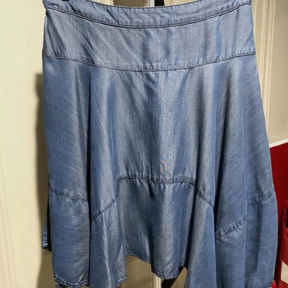 HD in Paris from Anthropology Chambray Skirt - Picture 1 of 3